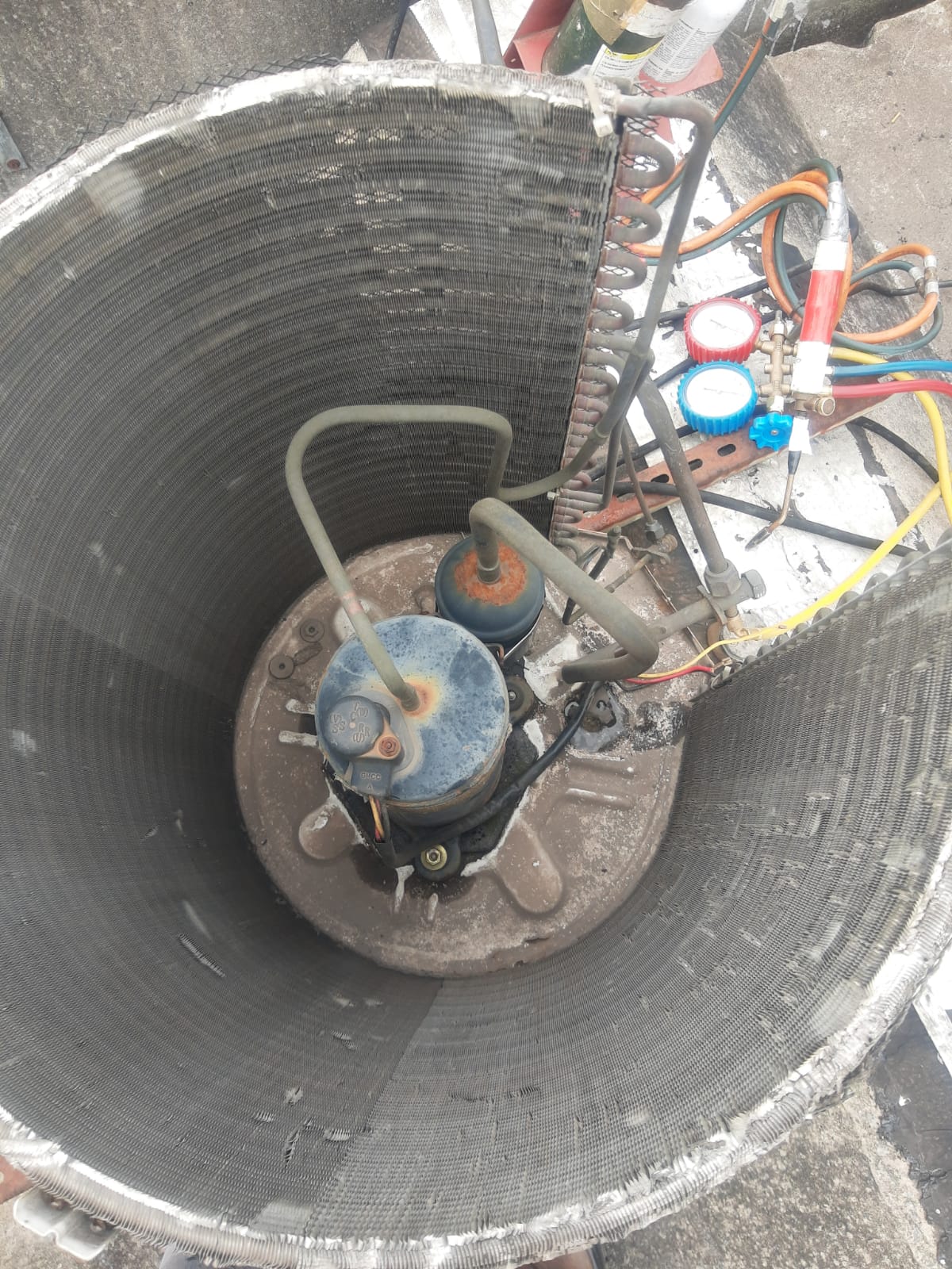 Acesso técnico à unidade externa — Air Prime