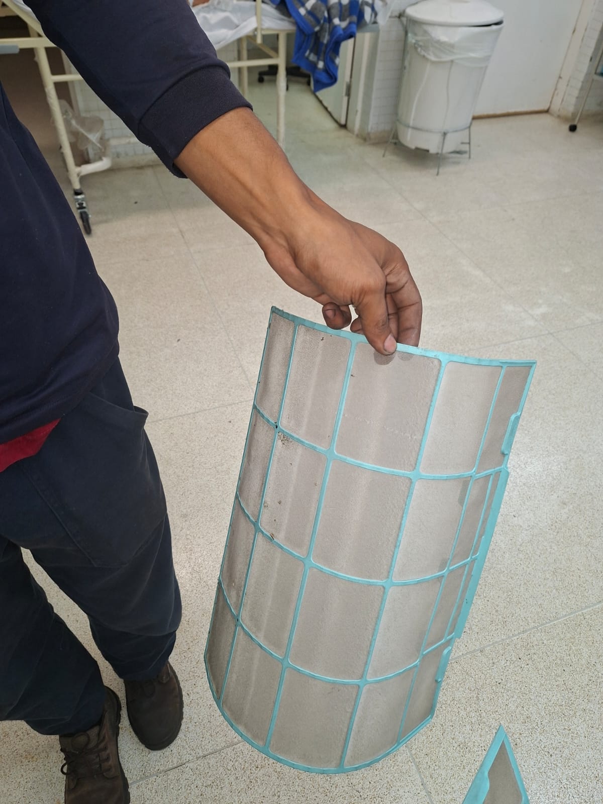 Filtro limpo para higienização — Air Prime