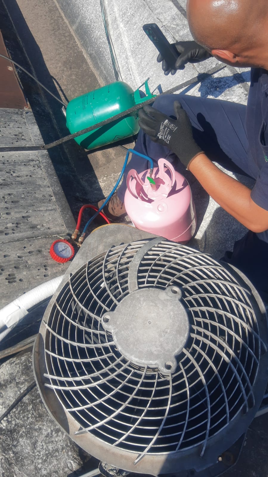 Atendimento com fluido refrigerante — Air Prime