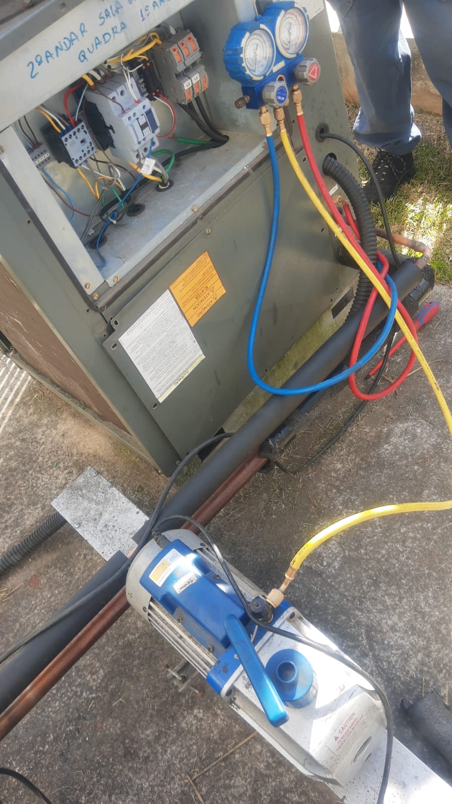 Medição e atendimento técnico — Air Prime