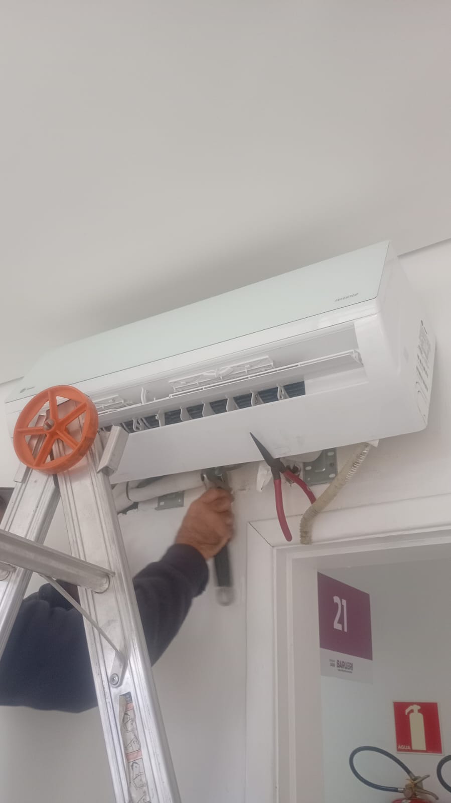 Limpeza de unidade interna — Air Prime