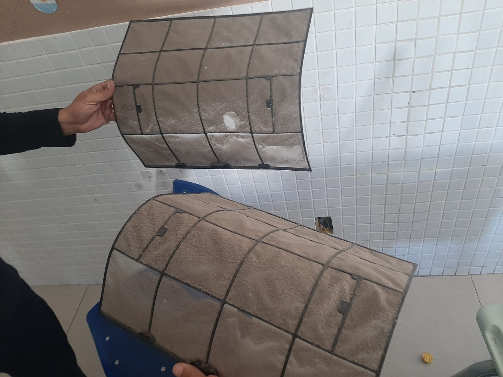 Filtros removidos para limpeza — Air Prime