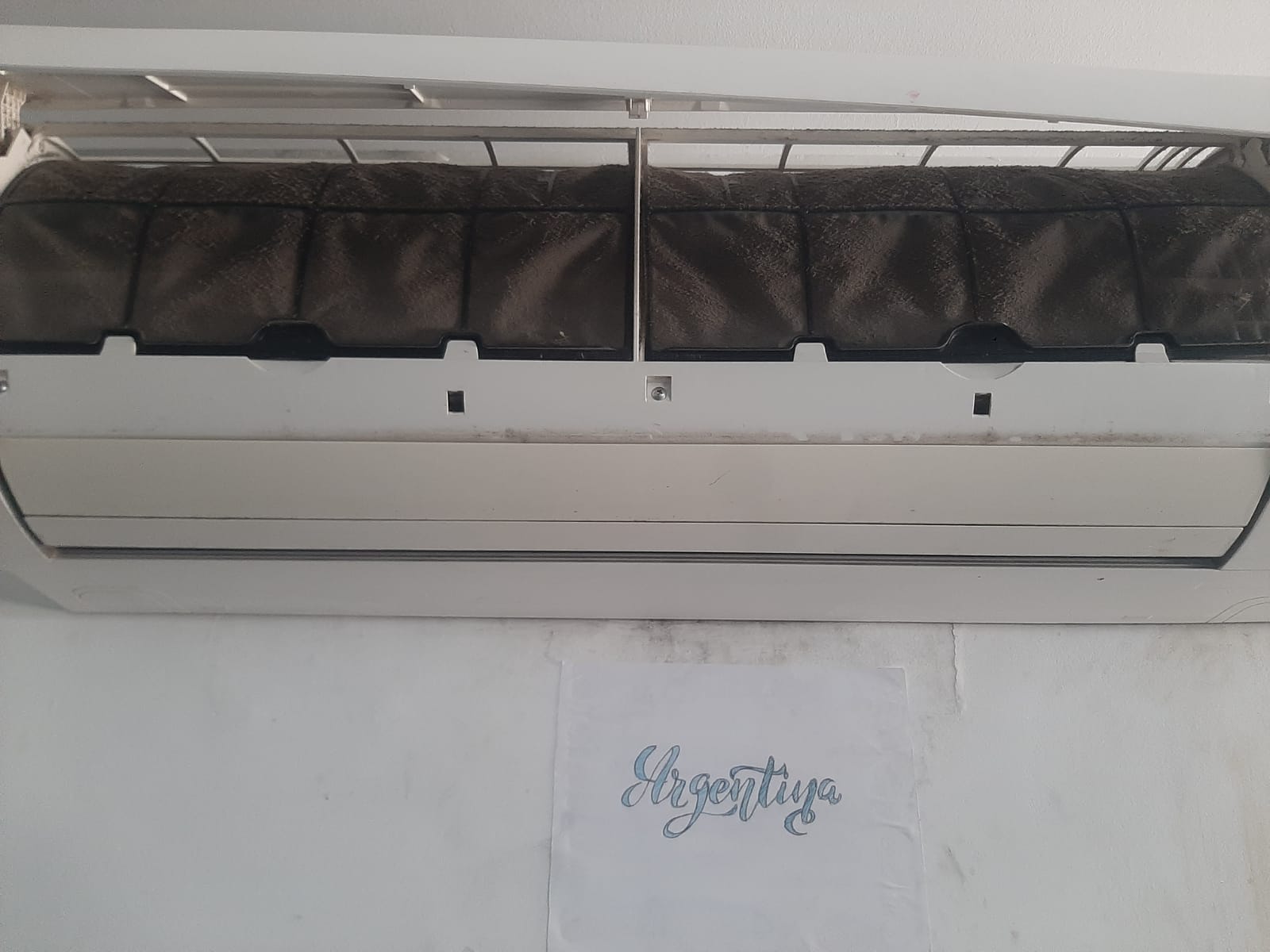 Filtro com necessidade de higienização — Air Prime