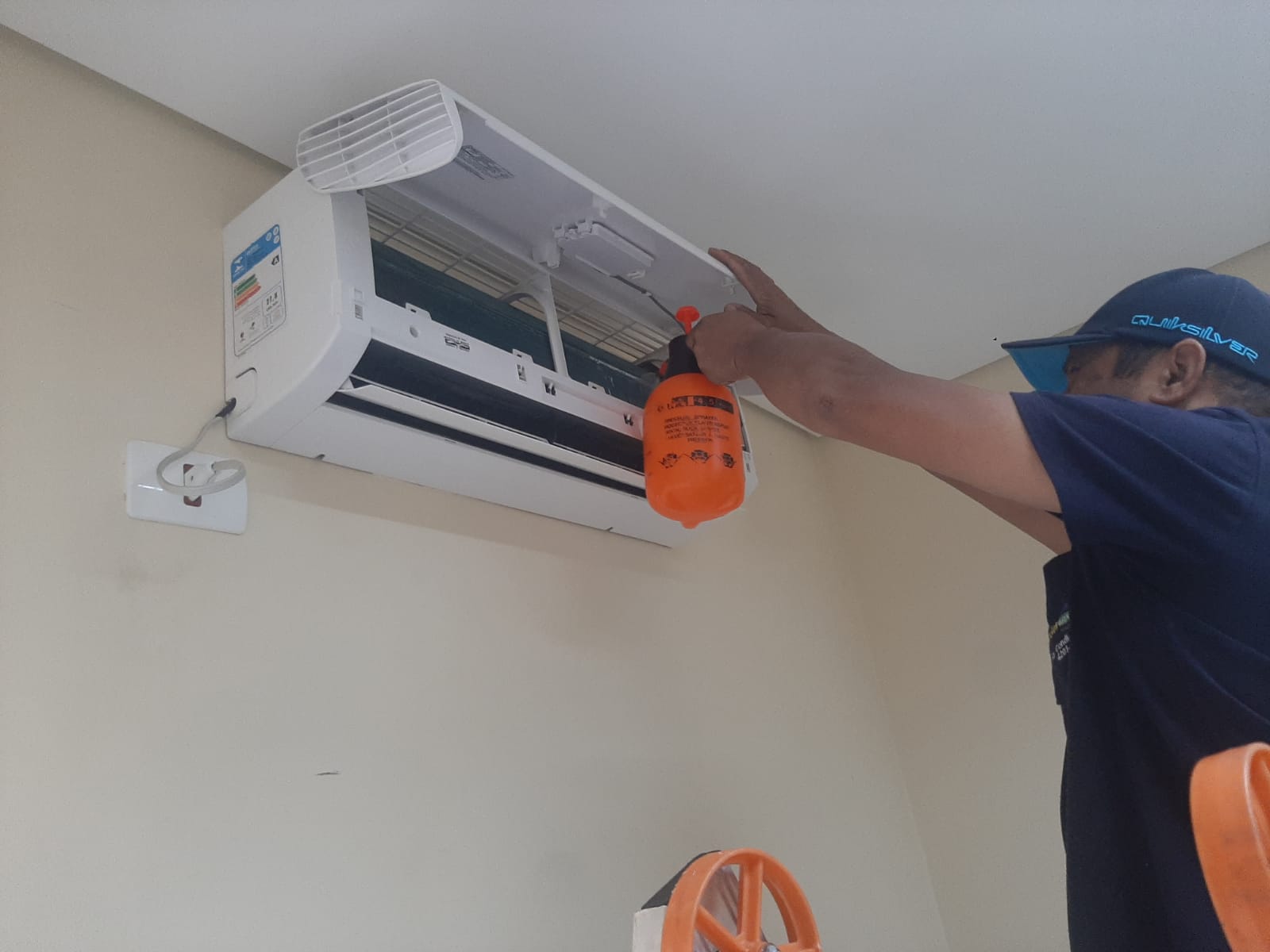 Aplicação de produto na higienização — Air Prime